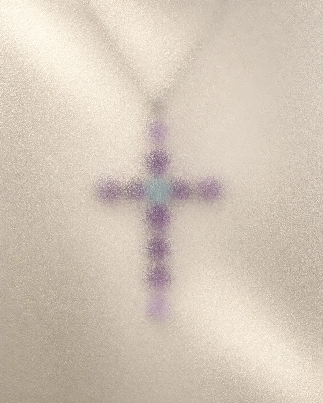 Original soft-focus preview of violet colour; jewellery design concealed.